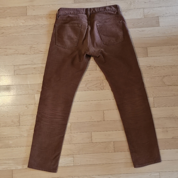 J crew corduroy jeans in orange 28x30 - Picture 2 of 5
